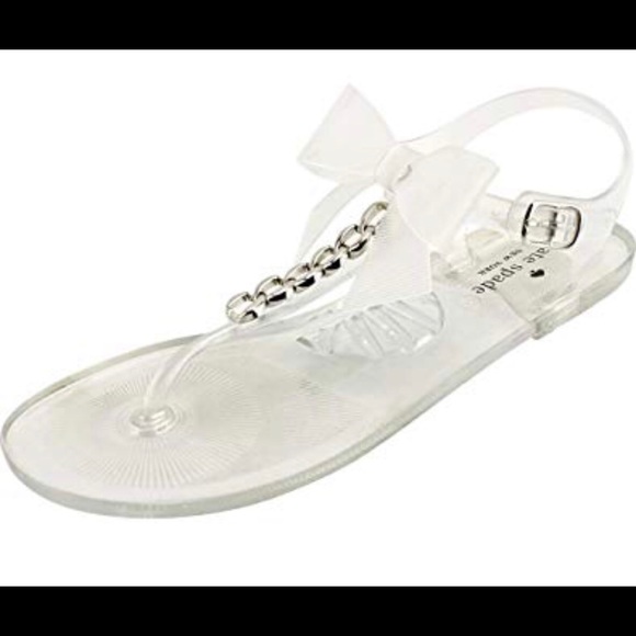 kate spade jelly flip flops